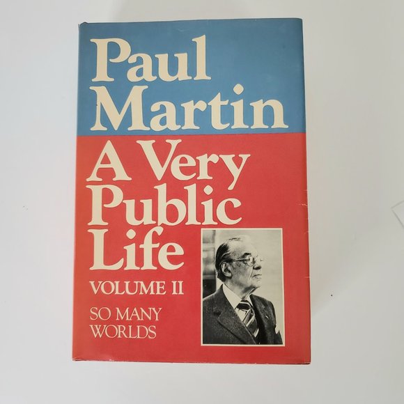 Signed First Print Paul Martin - 2 Volume HC - A Very Public Life Autobiography - Picture 6 of 9